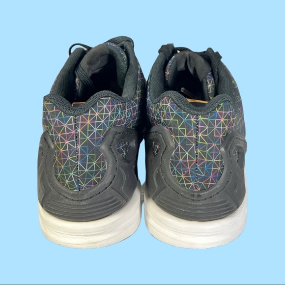 Adidas ZX Flux Size 9 Men's Gray Black Running Shoes AQ4023 - Picture 3 of 11